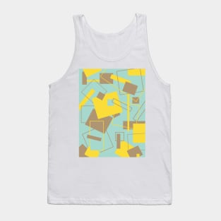 60's Style in Fashion Colors Var 5 Tank Top